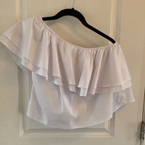 Off Shoulder Crop Top